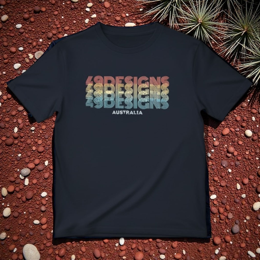 Summer 26 Retro T-shirt Black